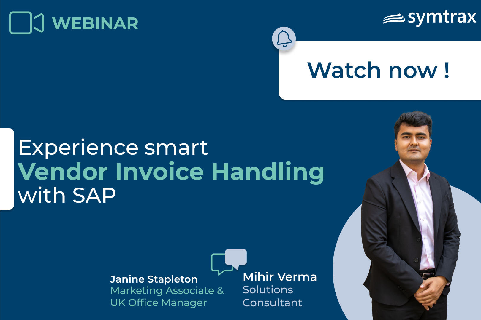 Vendor invoice handling with SAP webinar